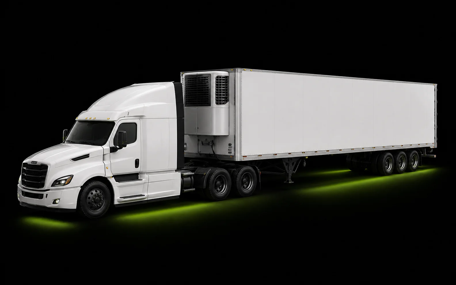 Refrigerated tractor-trailer