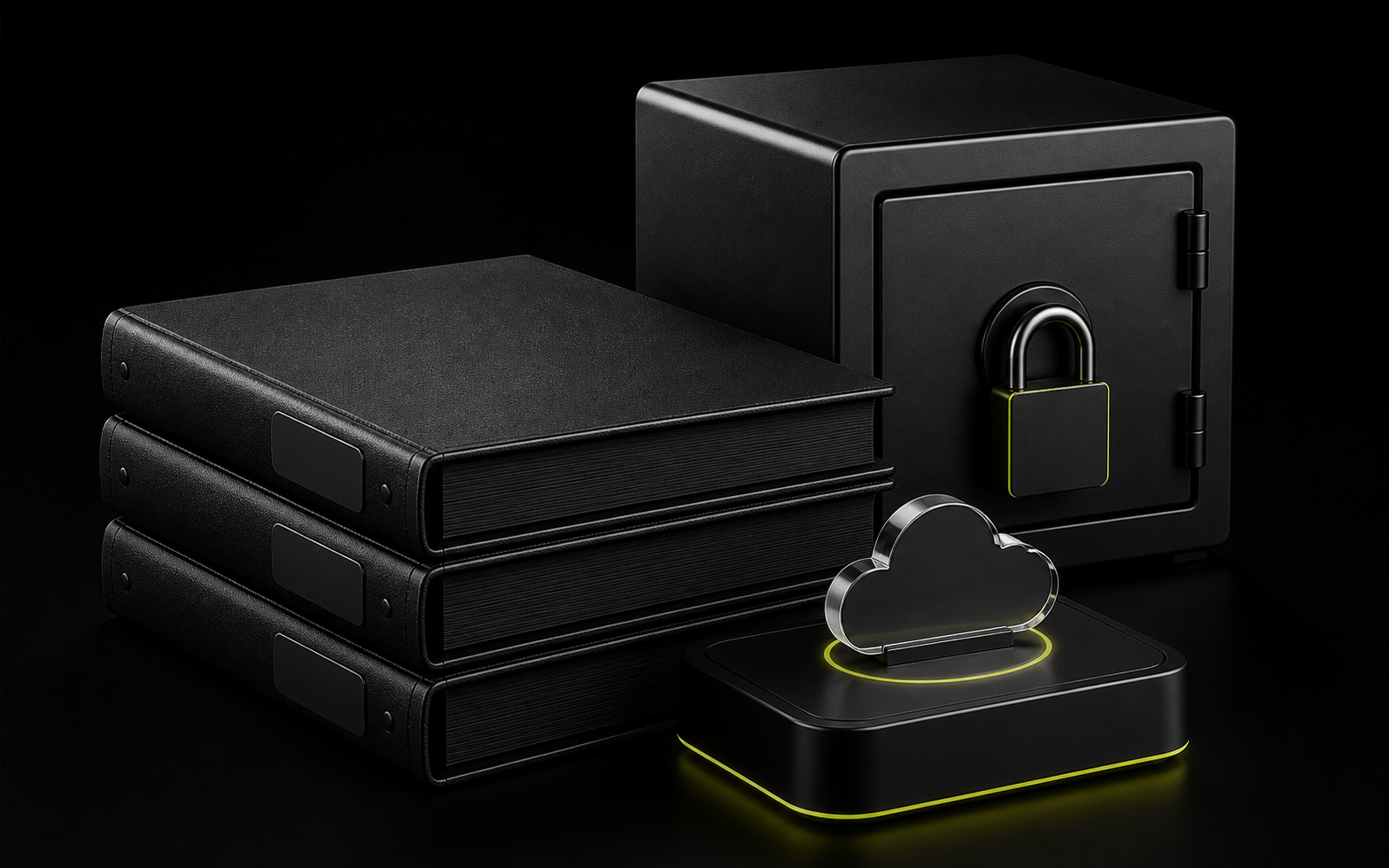 Secure document management render